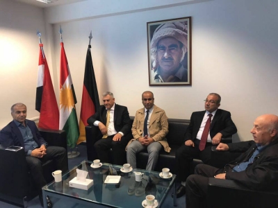 li Almanyay&ecirc; şandeke ENKS&ecirc; bi N&ucirc;ner&ecirc; hik&ucirc;meta Her&ecirc;ma Kurdistan&ecirc;&nbsp; re civiya