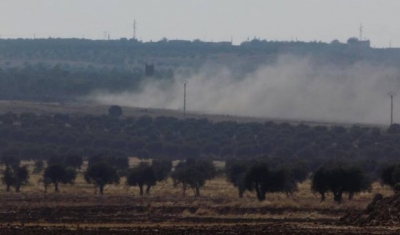 Art&ecirc;şa Tirkiy&ecirc; &ucirc; gr&ucirc;p&ecirc;n islam&icirc; y&ecirc;n ser bi Tirkiy&ecirc; ve gundine Efr&icirc;n&ecirc; topbaran dikin