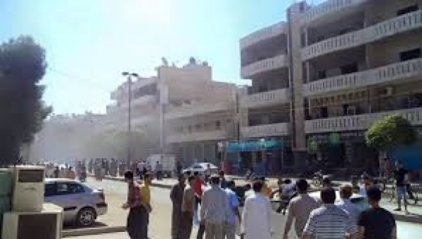 Du teq&icirc;n&ecirc;n deng&icirc; li bajar&ecirc; Qamişlo r&ucirc;dan