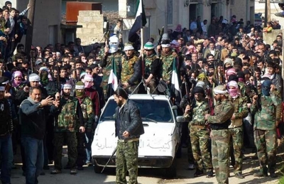 gr&ucirc;pine &ccedil;ekdar ji Idlib&ecirc; ber&ecirc; xwe dane Tirkiy&ecirc; da  beşdariy&ecirc; di şer&ecirc; Efr&icirc;n&ecirc;  de bikin