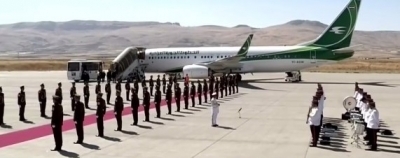 Term&ecirc; Clelal Talban&icirc; gih&ecirc;şte Balefirgeha Sil&ecirc;maniy&ecirc; &ucirc; bi dehan ji berpirsan p&ecirc;şwaziya w&icirc; kirin