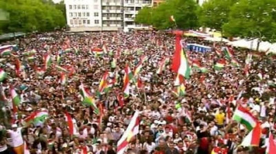 Kolin&hellip;20 Hezar Kurdistan&icirc; bi hevre Gotin Er&ecirc; jibo Serxweb&ucirc;na Kurdistan&ecirc;