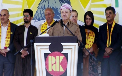 Serok Barzan&icirc;: Me dest ji armanc&ecirc;n xwe bernedaye..Em&ecirc; guhertin &ucirc; &ccedil;aksaziyeke mezin bikin